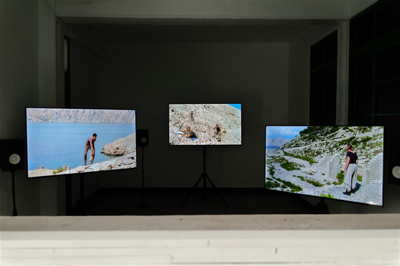 Andreja Kulunčić’s “You Betrayed the Party Just When You Should Have Helped It” on view at the 2025 Green Island Biennial on Green Island. Photo courtesy of the National Human Rights Museum