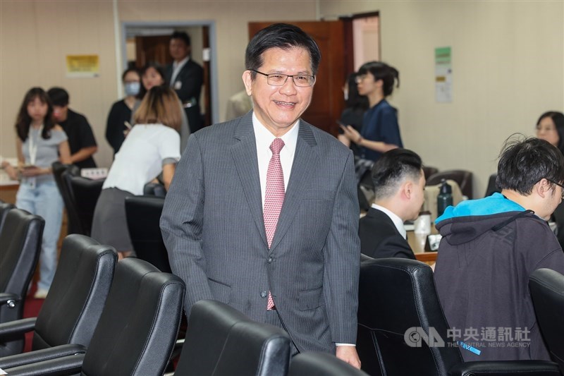 Foreign Minister Lin Chia-lung. CNA photo Aug. 14, 2025