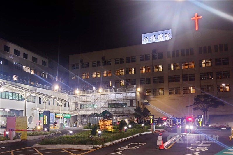 Tainan Sin-Lau Hospital. CNA photo Aug. 15, 2025