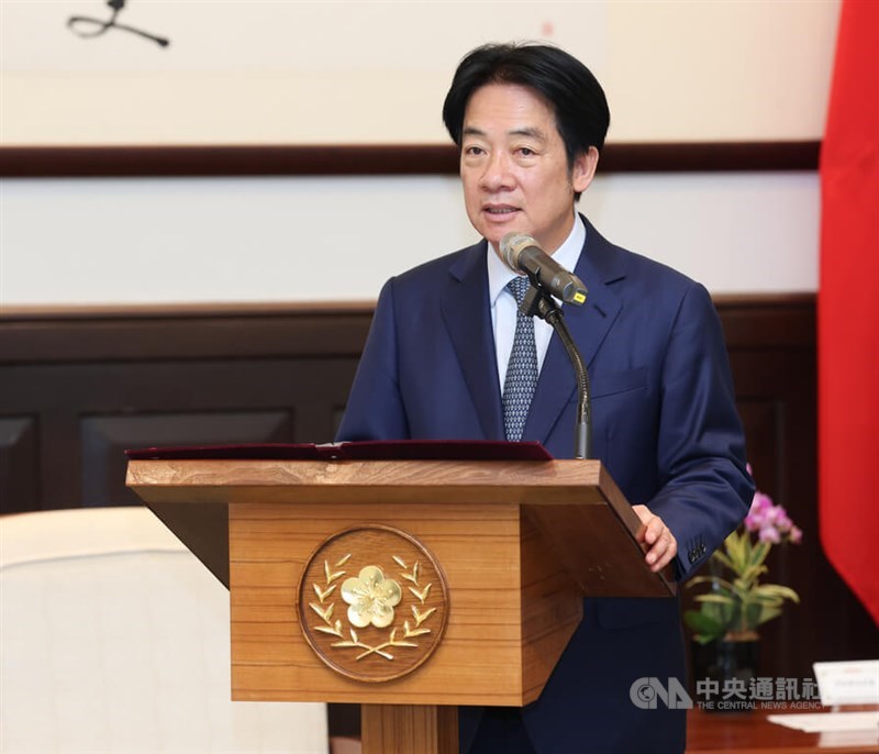 President Lai Ching-te. CNA file photo