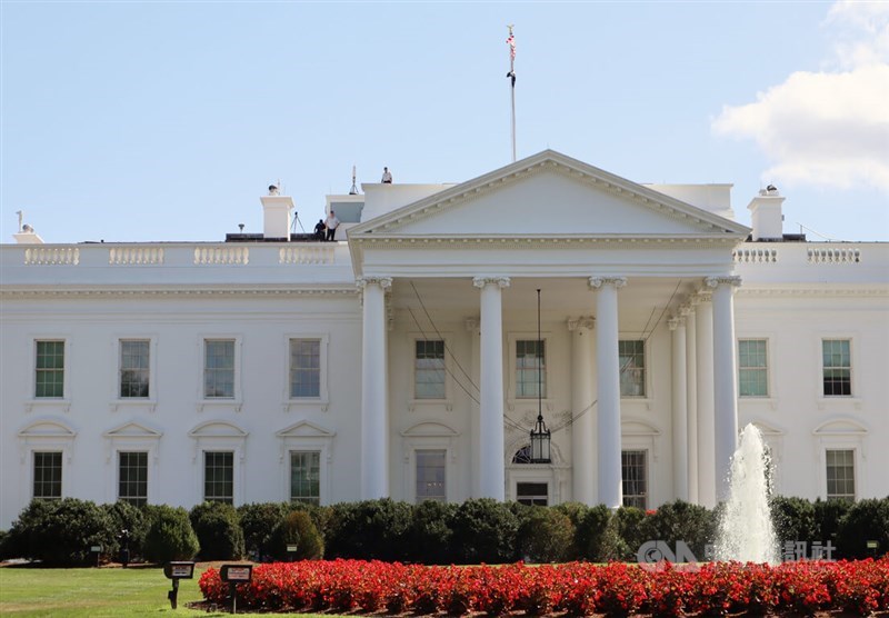 A view of the White House. CNA photo Aug. 18, 2025