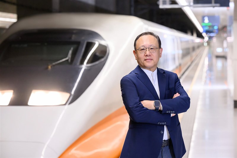 Taiwan High Speed Rail Corp. Chairman Shih Che. Photo courtesy of Taiwan High Speed Rail Corp. Aug. 20, 2025