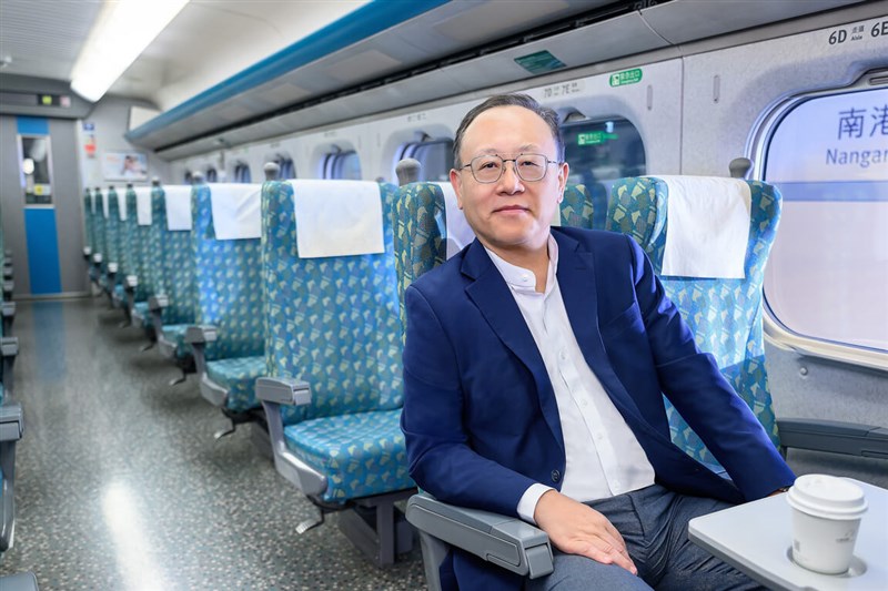 Taiwan High Speed Rail Chairman Shih Che. Aug. 21, 2025