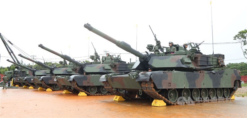 M1A2T main battle tanks. CNA file photo