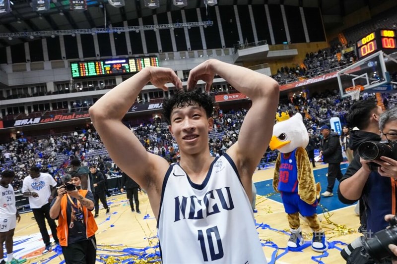 Griffins guard Sung Hsin-hao, CNA file photo