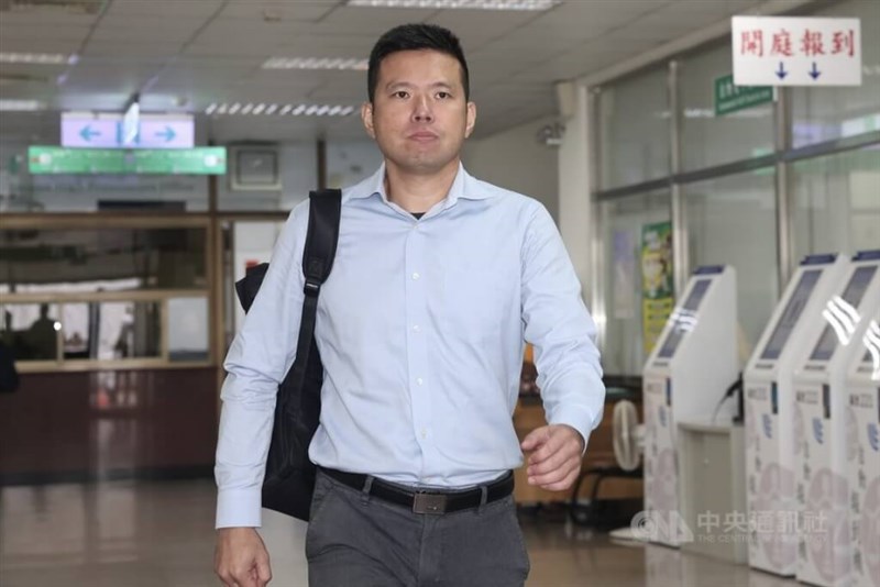 Then NSB security agent Wu Tsung-hsien. CNA file photo