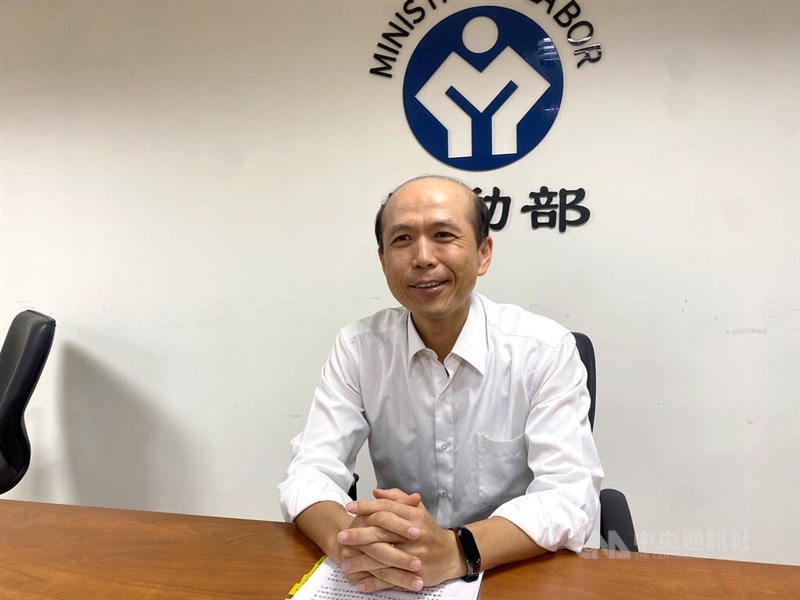 Lin Yu-tang, head of the Ministry of Labor's Occupational Safety and Health Administration. CNA photo Aug. 28, 2025