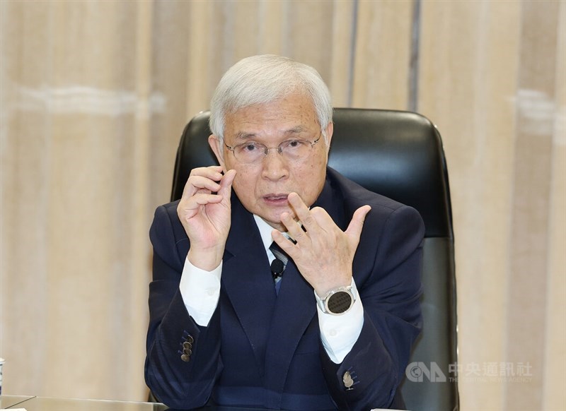 Yang Chin-long, governor of the Central Bank of the Republic of China (Taiwan). CNA file photo