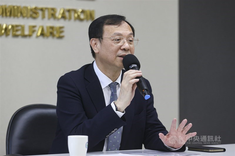 Newly appointed Minister of Health and Welfare Shih Chung-liang. CNA photo Aug. 28, 2025