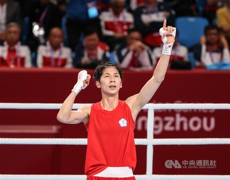 Taiwanese boxer Lin Yu-ting (CNA file photo)