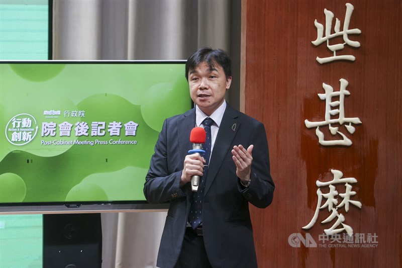 Mainland Affairs Council Deputy Minister Shen Yu-chung. CNA photo Sept. 4, 2025