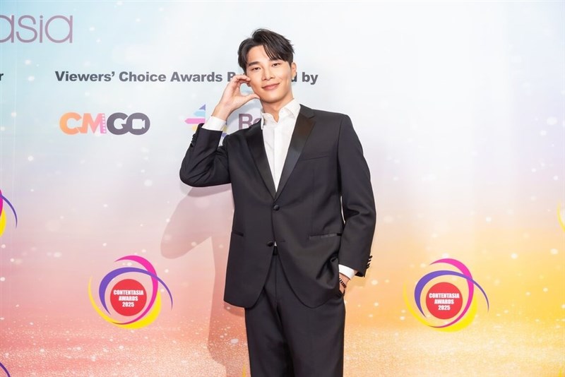 Taiwanese actor Song Wei-en. Photo courtesy of the ContentAsia Awards Sept. 5, 2025