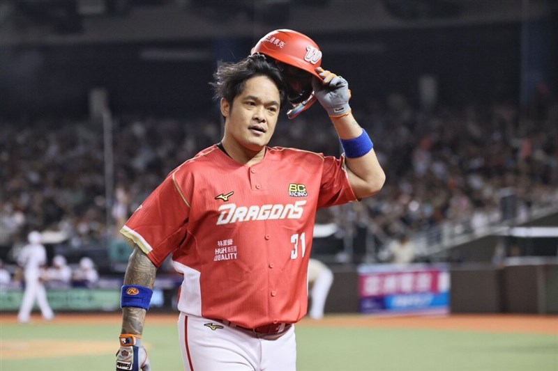 The Wei Chuan Dragons slugger Ngayaw‧Ake. Photo courtesy of Wei Chuan Dragons