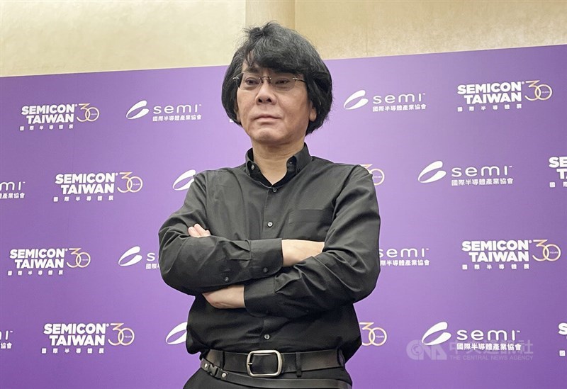 Japanese robotics pioneer Hiroshi Ishiguro. CNA photo Sept. 9, 2025