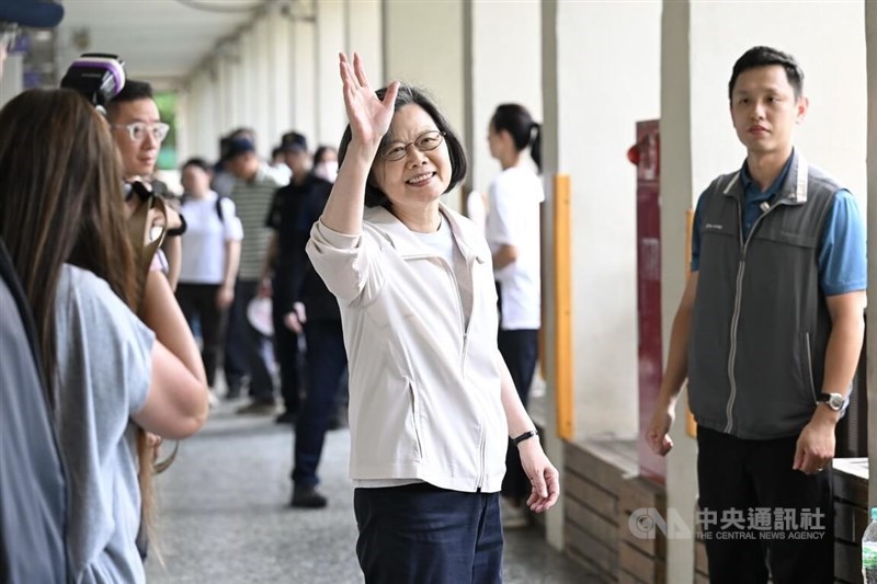 Former President Tsai Ing-wen. CNA file photo