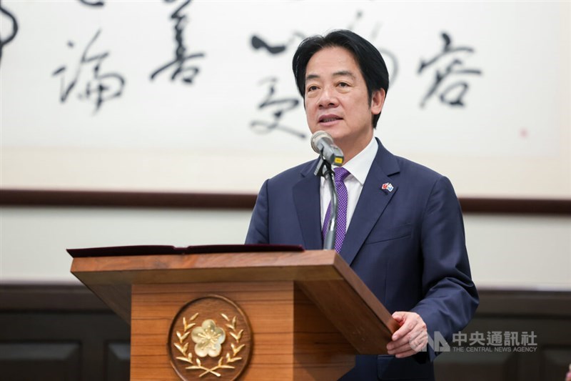 President Lai Ching-te. CNA file photo