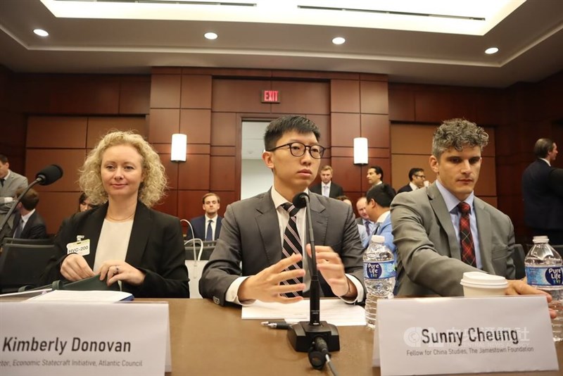 Sunny Cheung, a fellow for China Studies at the Jamestown Foundation. CNA photo Sept. 19, 2025