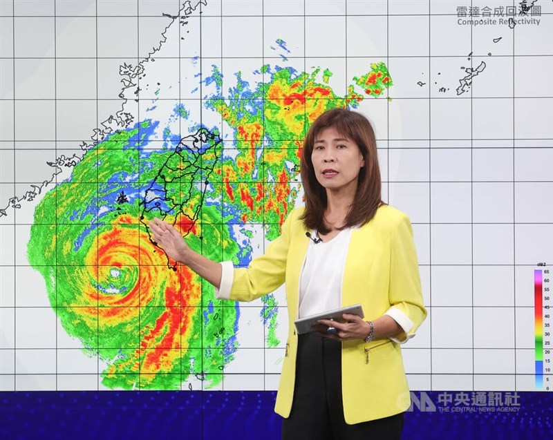 CWA senior weather specialist Wu Wan-hua. CNA file photo