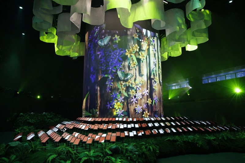 A view of the TECH WORLD pavilion at the 2025 World Expo in Osaka, Japan, in this undated photo. Photo courtesy of TECH WORLD’s Facebook page