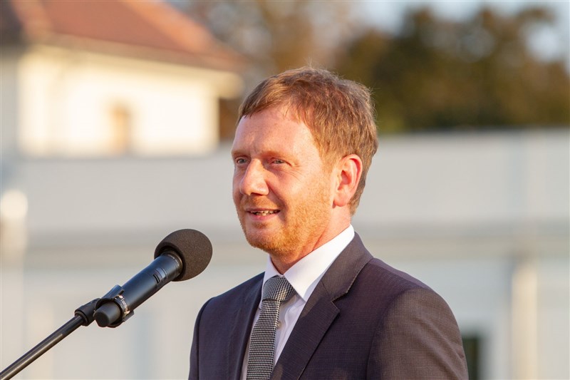 Minister-President of the eastern German state of Saxony Michael Kretschmer. Photo taken from Michael Kretschmer's Facebook