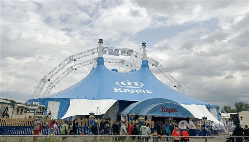 Circus Krone, Germany's largest circus. CNA photo Sept. 29, 2025