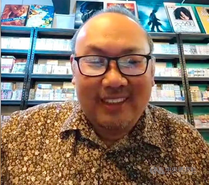 Malaysian news reporter and songwriter Ang Wui Chong speaks with CNA on Monday. CNA photo Sept. 29, 2025