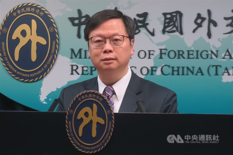 Eric Huang, head of MOFA's Department of European Affairs. CNA photo Oct, 2025