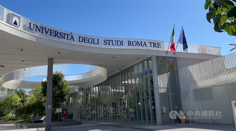 Roma Tre University in Italy. CNA photo Oct. 7, 2025