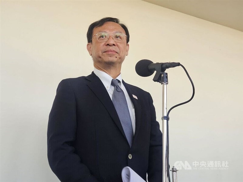 Health Minister Shih Chung-liang. CNA photo Oct. 13, 2025
