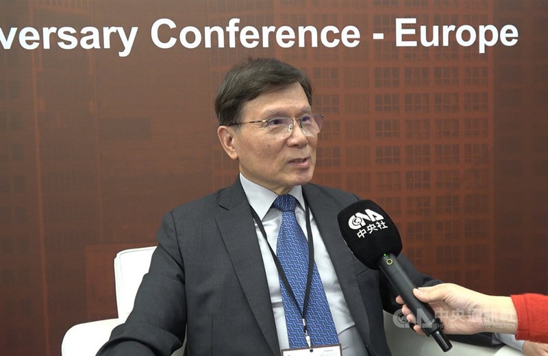 TDCC Chairman Lin Bing-hui. CNA photo Oct. 22, 2025