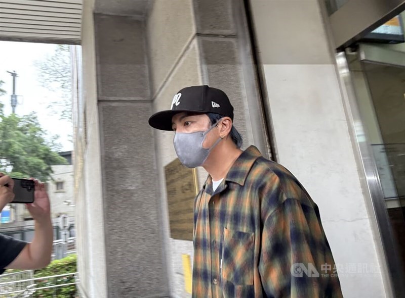 Hsieh Kunda was released on NT$500,000 bail in New Taipei on Wednesday. CNA photo Oct. 22, 2025
