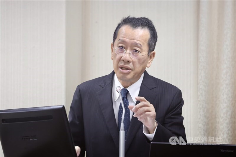 Defense Minister Wellington Koo. CNA photo Nov. 3, 2025