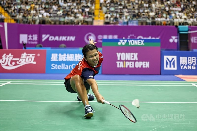 Taiwanese badminton player Chiu Pin-chian. CNA file photo