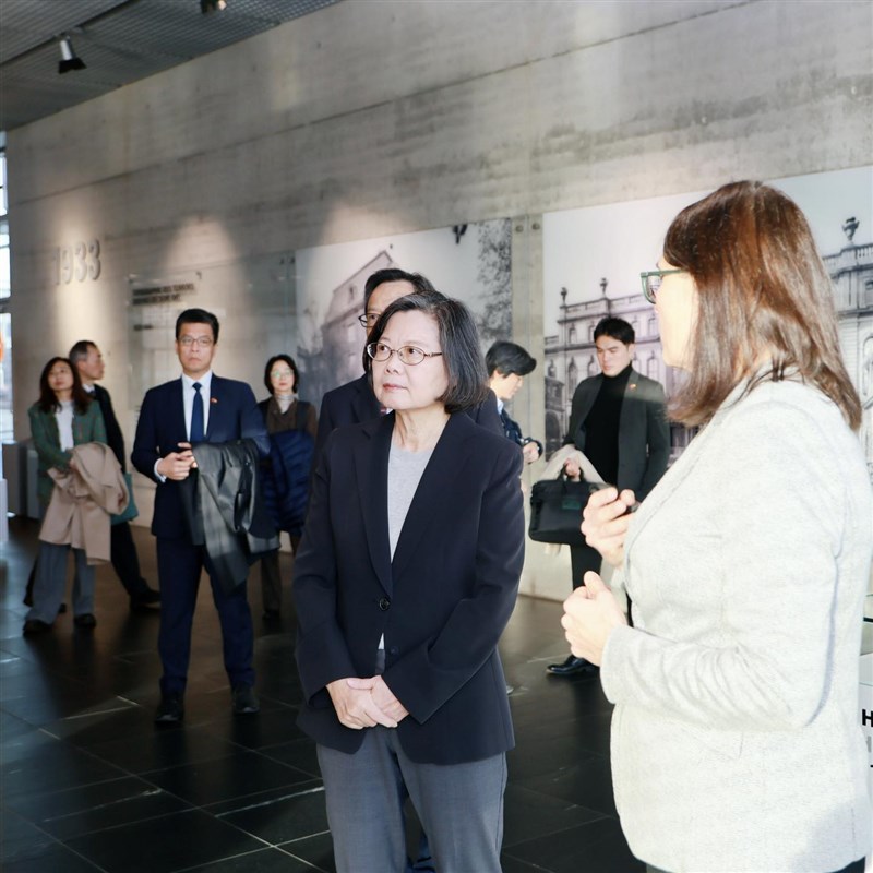 Former President Tsai Ing-wen. Photo taken from Tsai Ing-wen's Facebook