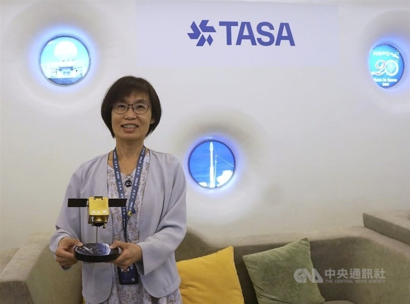 Formosat-8 project leader Cynthia Liu. CNA file photo