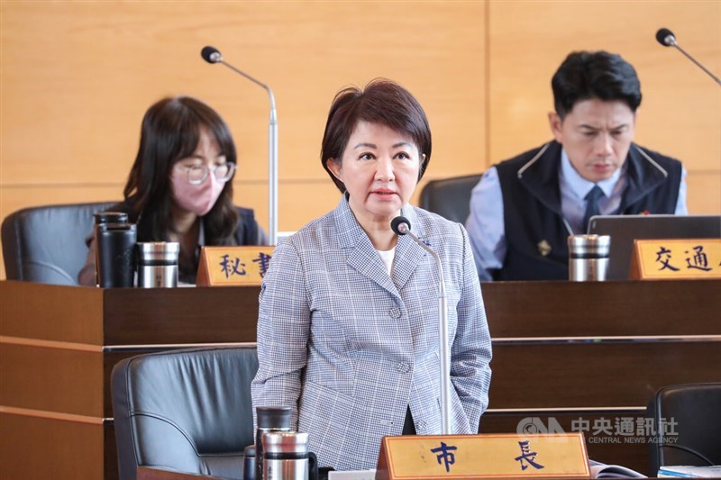 Taichung Mayor Lu Shiow-yen. CNA photo Nov. 21, 2025