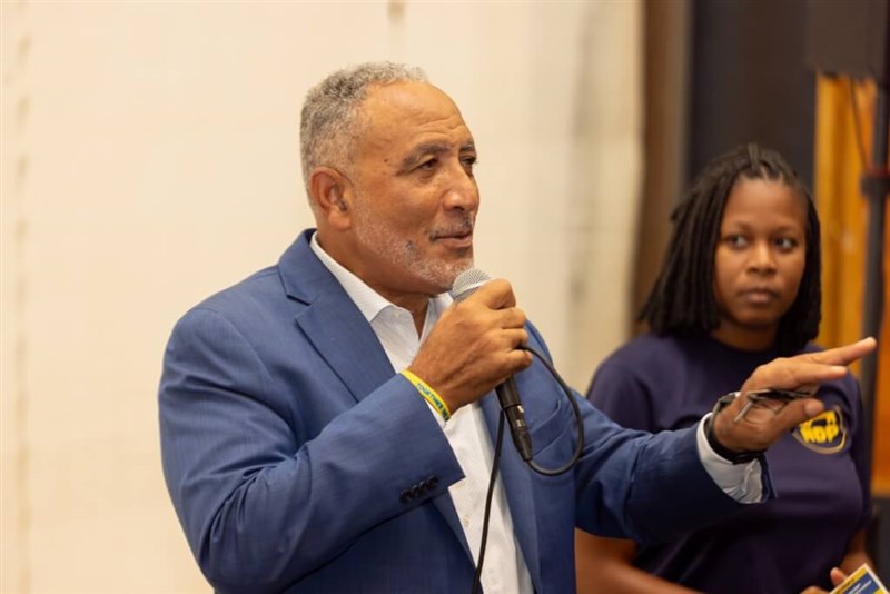 Saint Vincent and the Grenadines' New Democratic Party leader Godwin Friday (left) is set to become the country's seventh prime minister. Image taken facebook.com/GodwinFridayMP