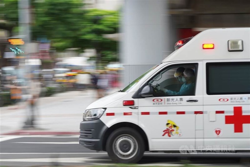 An ambulance transports a patient in this CNA file photo for illustrative purpose