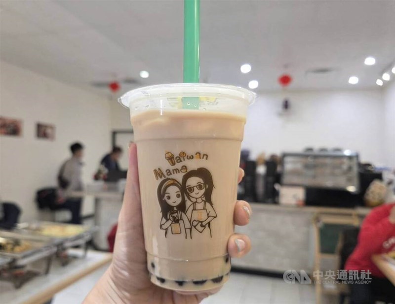 Taiwan Mama's signature Bubble Tea. CNA photo Dec. 7, 2025