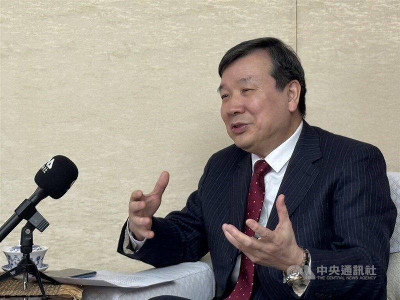 Lee Yi-yang speaks with CNA. CNA photo Dec. 15, 2025