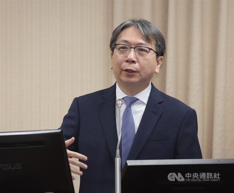 Director-General of Taiwan's National Security Bureau Tsai Ming-yen answers questions at a meeting of the Legislative Yuan's Foreign Affairs and National Defense Committee on Wednesday. CNA photo Dec. 17, 2025