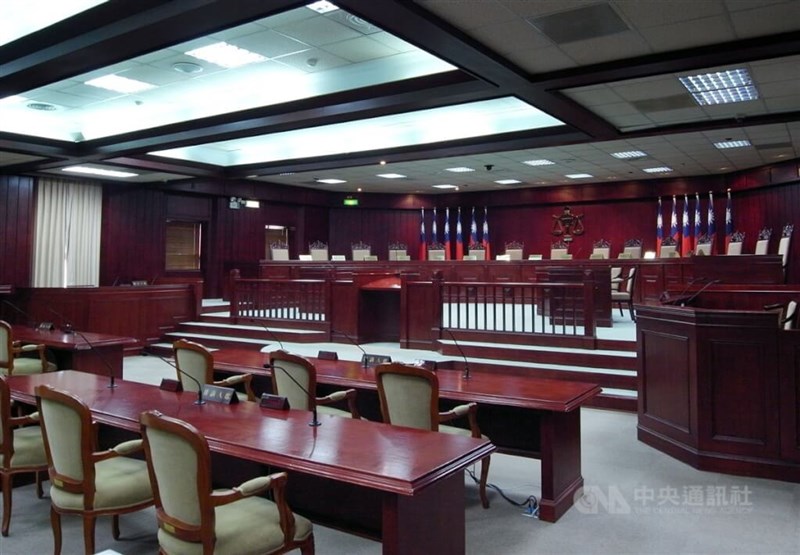 The interior of the Constitutional Court. CNA file photo