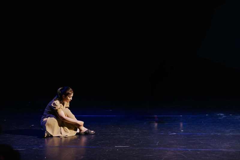 Trần Thu Liễu in a stage play produced by the Taiwan's TransAsia Sisters Association. Photo courtesy of Trần Thu Liễu