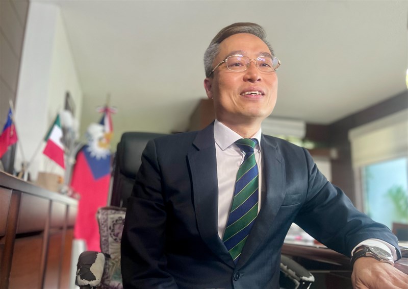 Taiwan's new ambassador to Paraguay Ivan Lee. Photo courtesy of the Ministry of Foreign Affairs