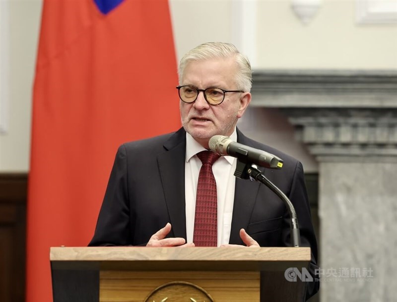 European Parliament member Michael Gahler. CNA photo Jan. 6, 2026