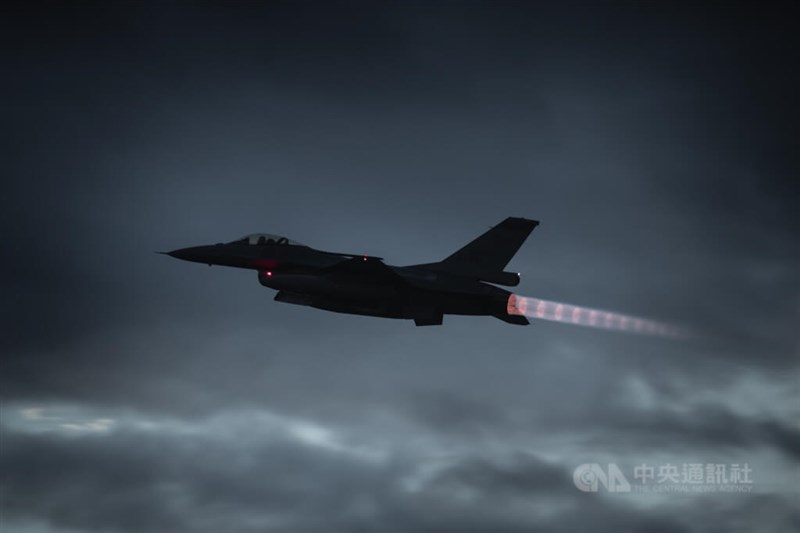 An F-16V jets. CNA file photo