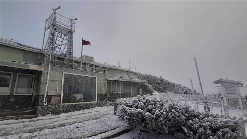 Photo courtesy of the Central Weather Administration Jan. 9, 2026