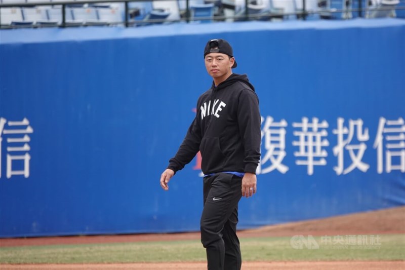 Taiwanese baseball player Cheng Tsung-che. CNA file photo