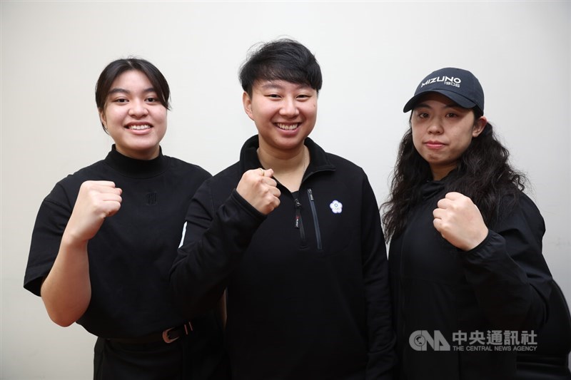 "Ice Baby," Taiwan's first-ever women's bobsleigh team. CNA photo Jan. 19, 2026