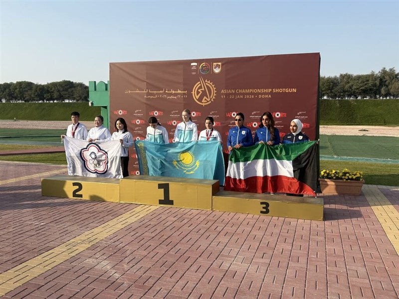 From left: Shorshooters Liu Wan-yu, Lin I-chun and Yeh Mei-hsuan. Photo courtesy of Changchien Ming-shan (張簡銘杉) Jan. 20, 2026